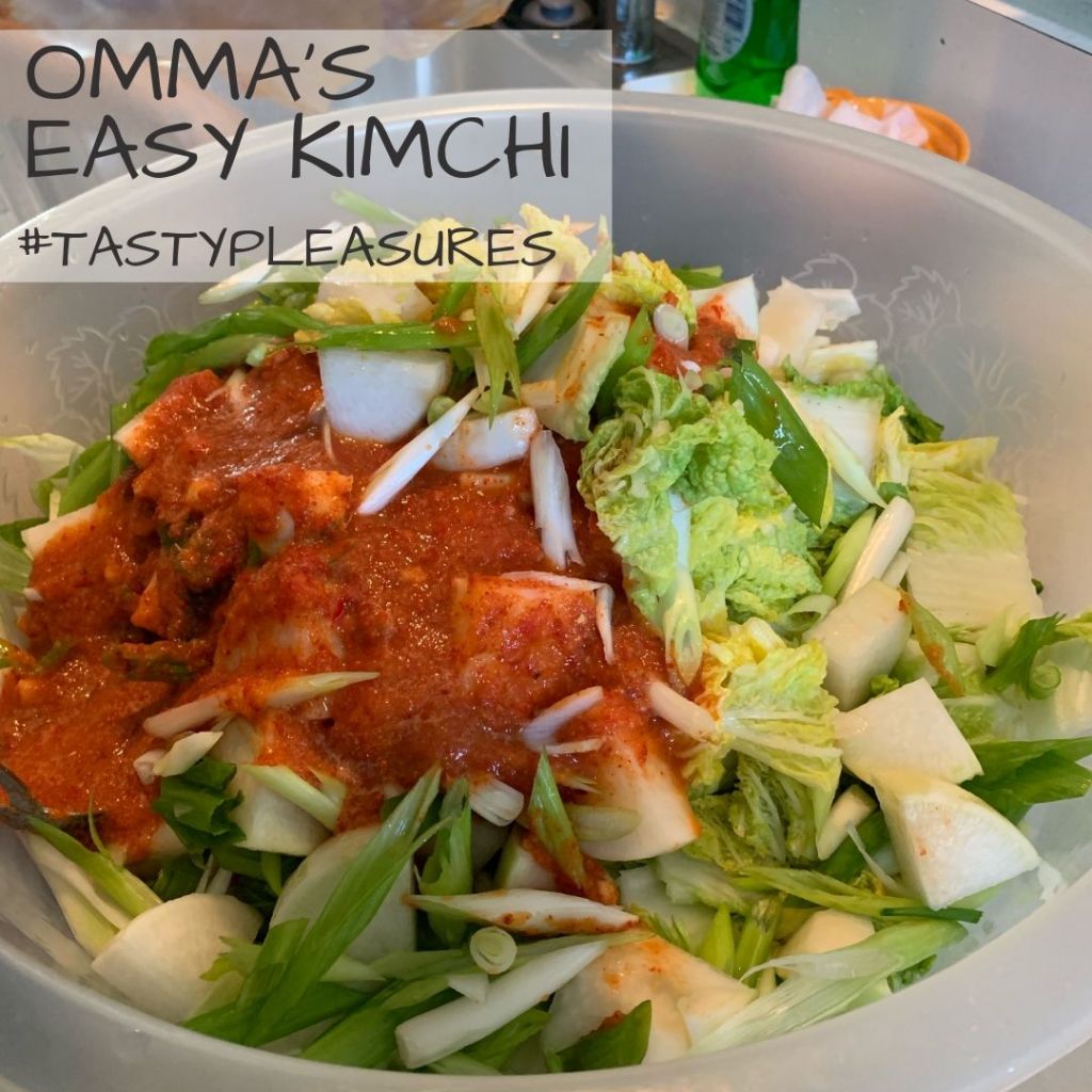 Tasty Pleasure: Omma’s Easy Kimchi