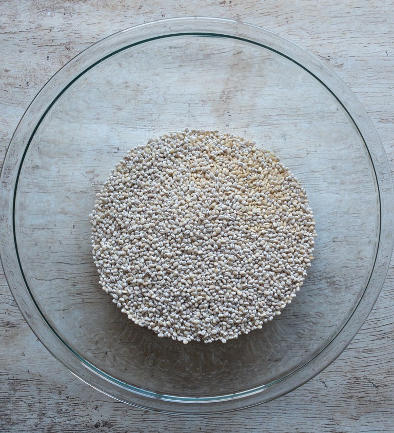 Omma’s Beoseot Bap (Mushroom Rice) – the little stone
