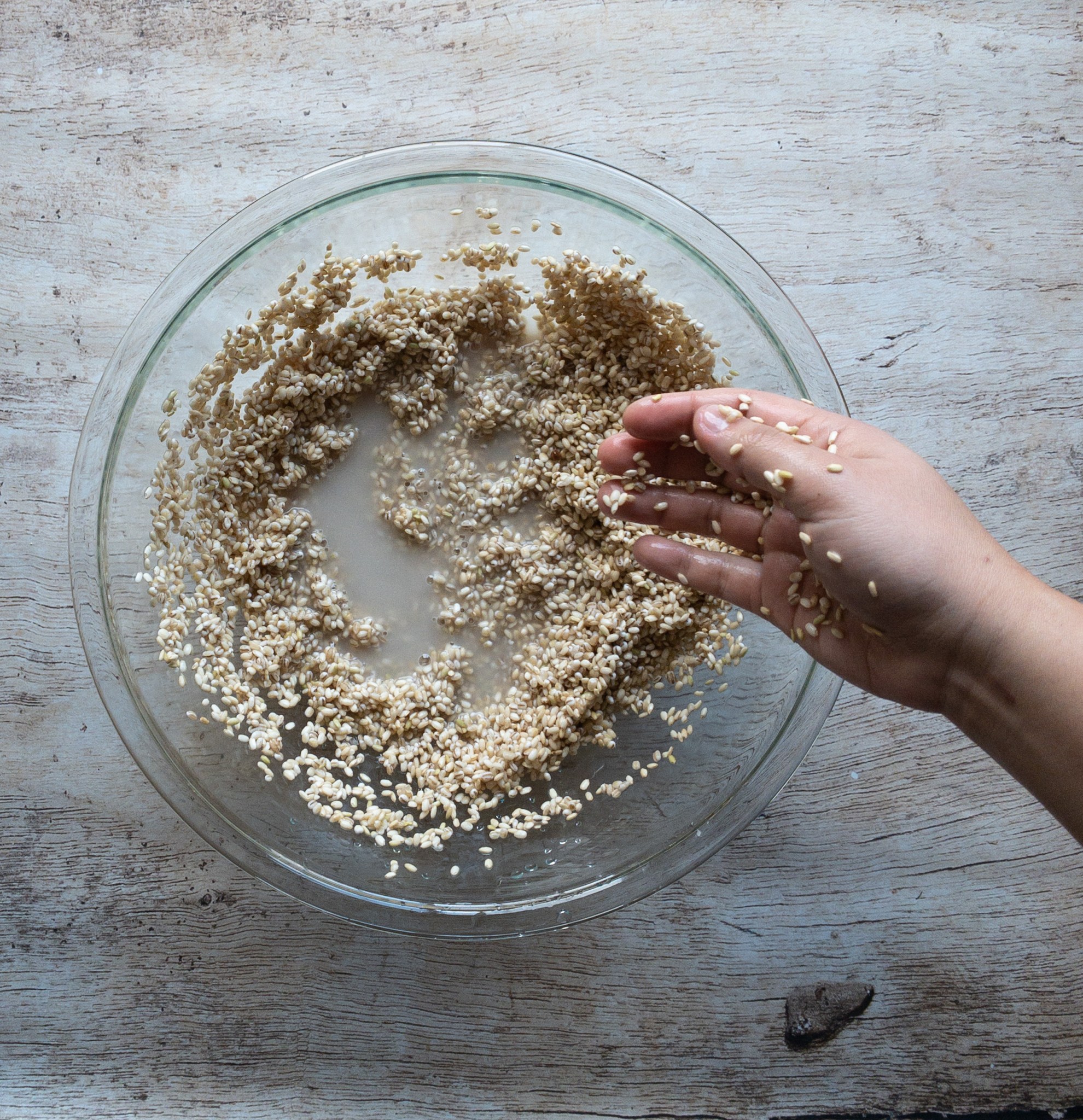 Omma’s Beoseot Bap (Mushroom Rice) – the little stone